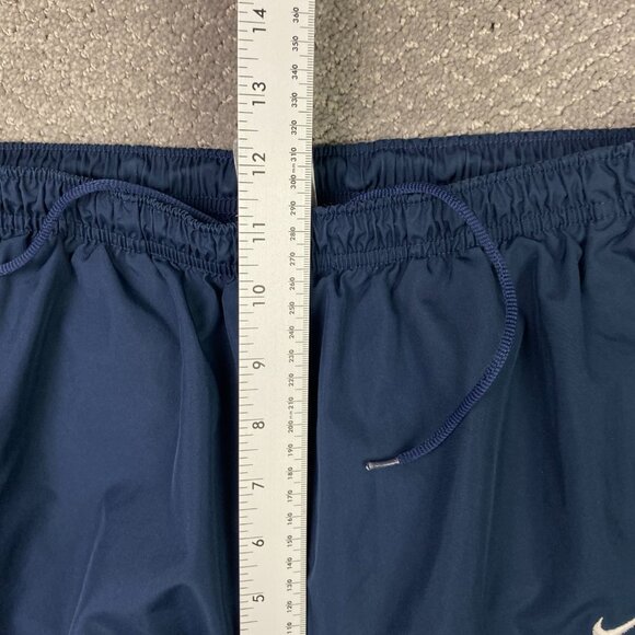 Vintage Nike Swoosh Track Pants Men's Large Blue Baggy Wide Leg Y2K 118237-451 - Picture 12 of 15
